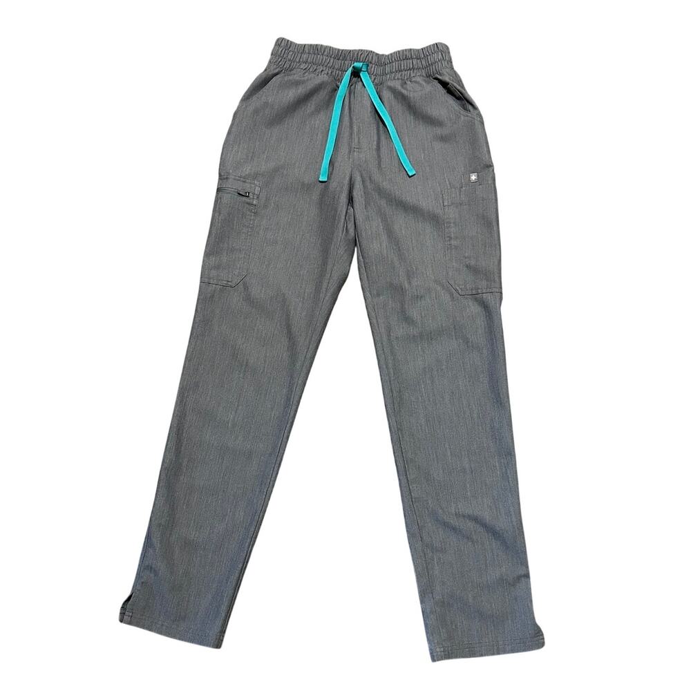 FIGS Technical Collection Gray Scrub Pants Women's XS Jogger Stretch